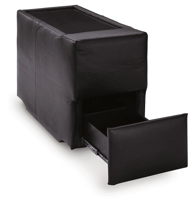 Modmax II Sectional with Chaise and Storage Consoles