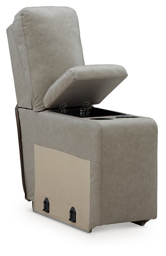 Narwhal Place Reclining Sectional with Storage Console