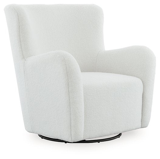 Rowenburg Swivel Glider Accent Chair