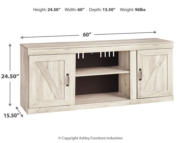 Bellaby TV Stand with Electric Fireplace