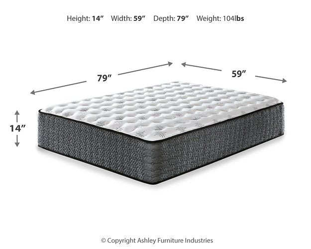 Ultra Luxury Firm Tight Top with Memory Foam Mattress and Base Set