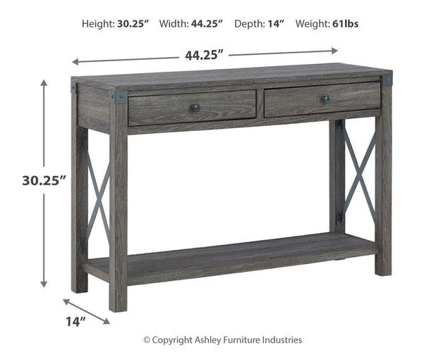 Freedan Sofa/Console Table